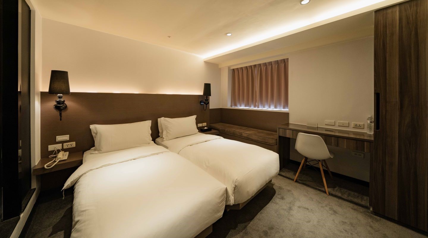 二十輪旅店西門館 雙床客房